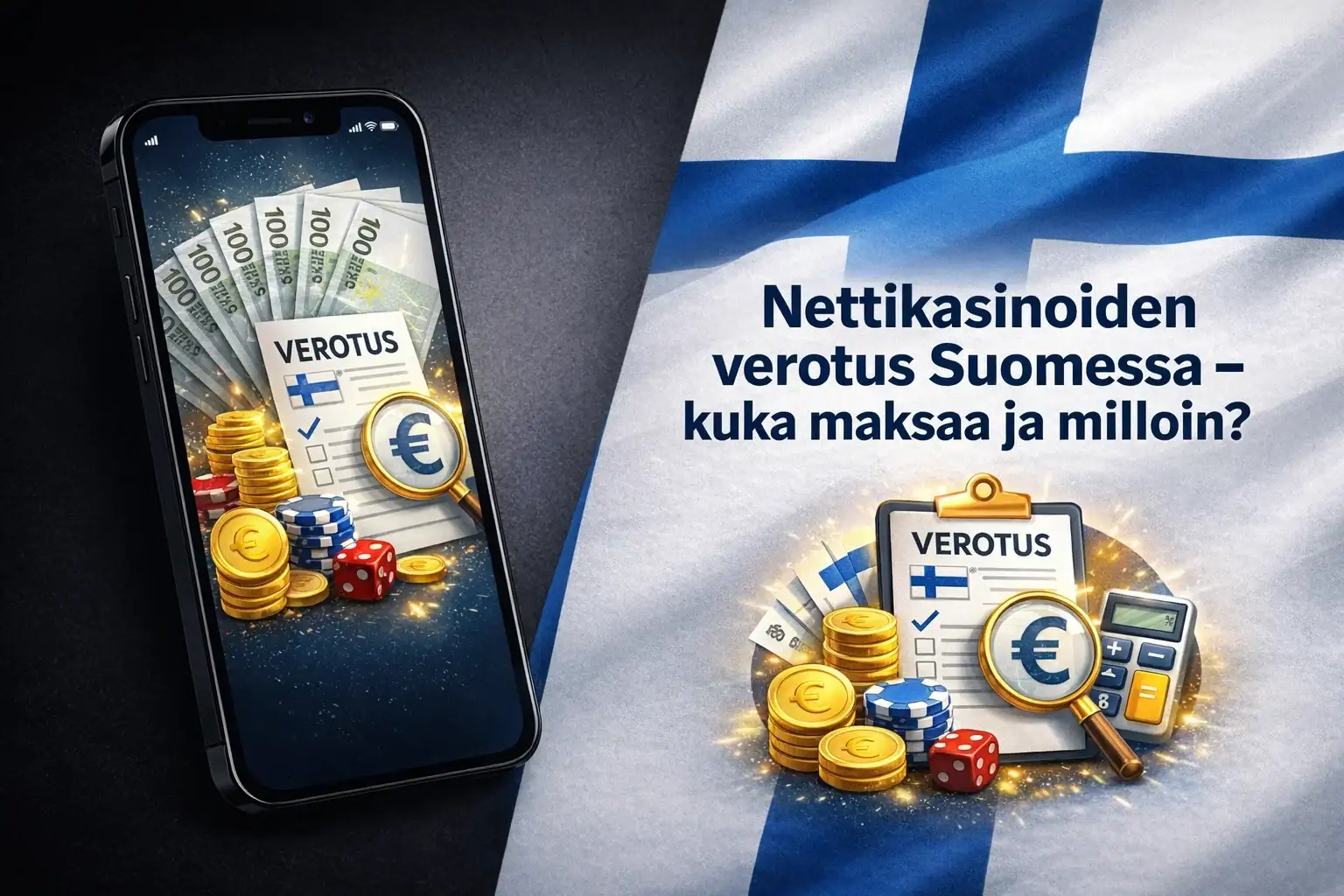 Nettikasinoiden verotus Suomessa – kuka maksaa ja milloin?